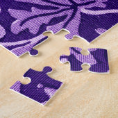 Strawberry Thief Paars, William Morris Legpuzzel (Zijkant)