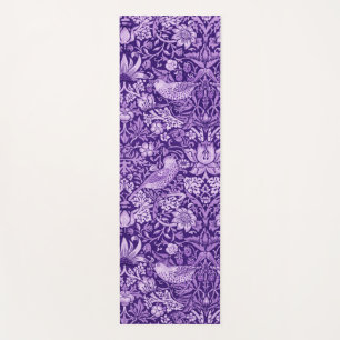 Strawberry Thief Paars, William Morris Yogamat