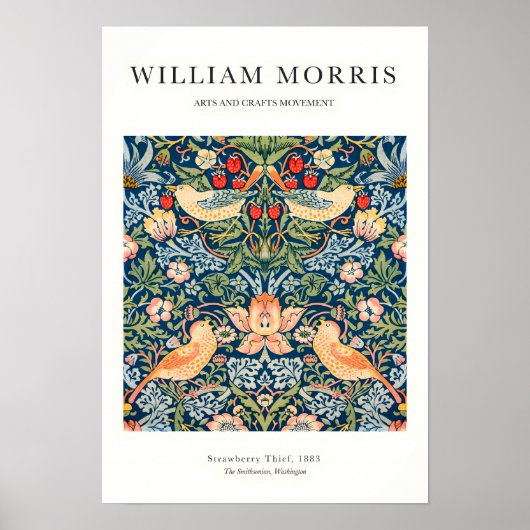 Strawberry Thief Poster (Voorkant)