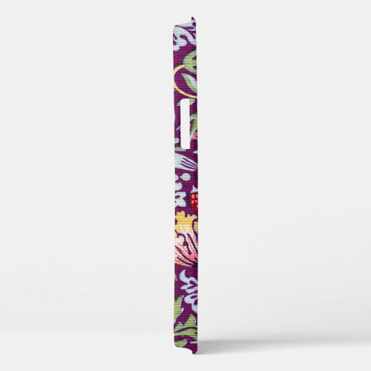 Strawberry Thief Red, William Morris Case-Mate iPhone Case (Achterkant / Rechts)