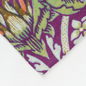 Strawberry Thief Red, William Morris Fleece Deken (Hoek)