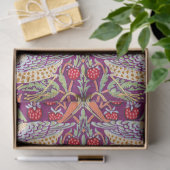 Strawberry Thief Red, William Morris Tissuepapier (Geschenk)