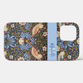Strawberry Thief Textile William Morris Case-Mate iPhone Case (Achterkant (horizontaal))