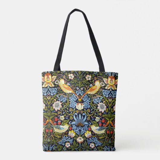 Strawberry Thief Tote Bag (Achterkant)