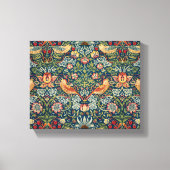 Strawberry Thief van William Morris Canvas Afdruk (Voorkant)