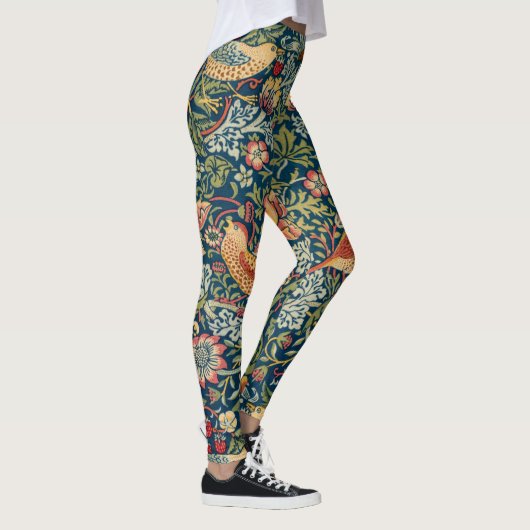 Strawberry Thief van William Morris Leggings (Rechts)
