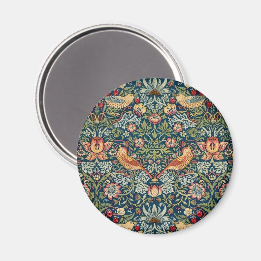 Strawberry Thief van William Morris Magneet (Voorkant / Achterkant)
