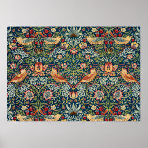 Strawberry Thief van William Morris Poster
