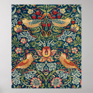 Strawberry Thief van William Morris Poster