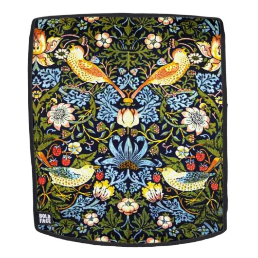 Strawberry Thief van William Morris Rugtassen (Verwijderbaar gezicht)