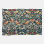 Strawberry Thief van William Morris Theedoek (Horizontaal)