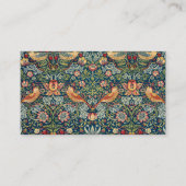 Strawberry Thief van William Morris Visitekaartje (Voorkant)