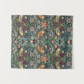 Strawberry Thief van William Morris Wandkleed (Voorkant (horizontaal))