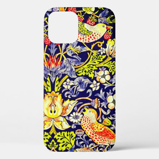 Strawberry Thief Vogels William Morris Case-Mate iPhone Case (Achterkant)