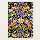 Strawberry Thief Vogels William Morris Notitieboek (Achterkant)