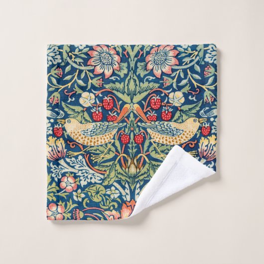 Strawberry Thief William Morris Bad Handdoek (Wasdoekje)