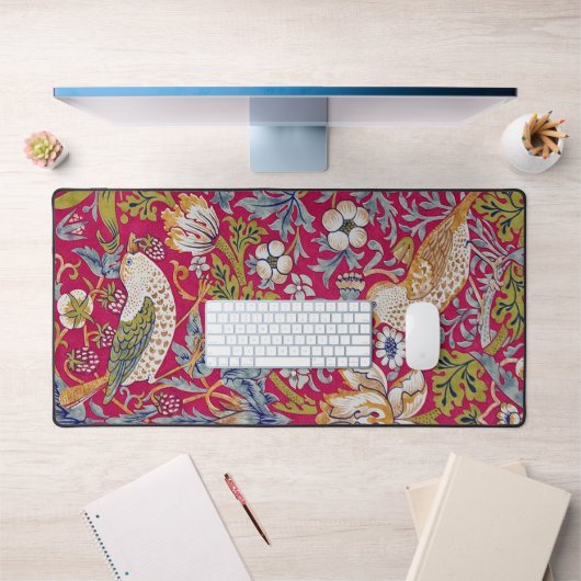 Strawberry Thief William Morris Bureaumat (Kantoor 1)