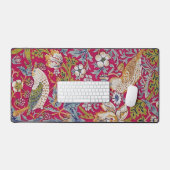 Strawberry Thief William Morris Bureaumat (Keyboard & Muis)