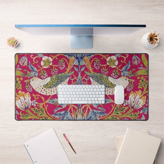 Strawberry Thief William Morris Bureaumat (Kantoor 1)