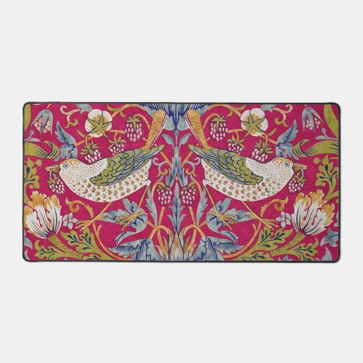 Strawberry Thief William Morris Bureaumat (Voorkant)