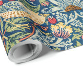 Strawberry Thief William Morris Cadeaupapier (Rol Hoek)