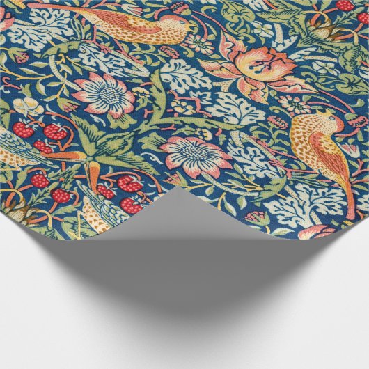 Strawberry Thief William Morris Cadeaupapier (Hoek)