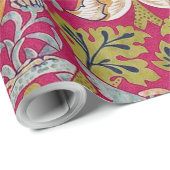 Strawberry Thief William Morris Cadeaupapier (Rol Hoek)