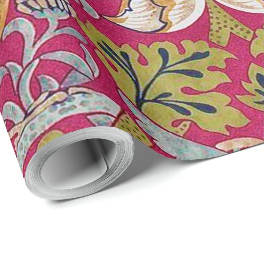 Strawberry Thief William Morris Cadeaupapier (Rol Hoek)