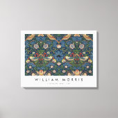 Strawberry Thief William Morris Canvas Afdruk (Voorkant)