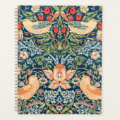 Strawberry Thief William Morris Colorful Planner (Voorkant)