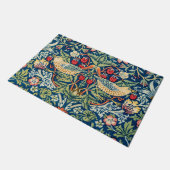 Strawberry Thief William Morris Deurmat (Schuin)