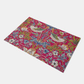 Strawberry Thief William Morris Deurmat (Schuin)