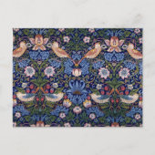 Strawberry Thief, William Morris Feestdagenkaart (Voorkant)