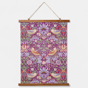 Strawberry Thief William Morris Hangend Wandkleed