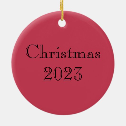 Strawberry Thief William Morris Keramisch Ornament (Achterkant)