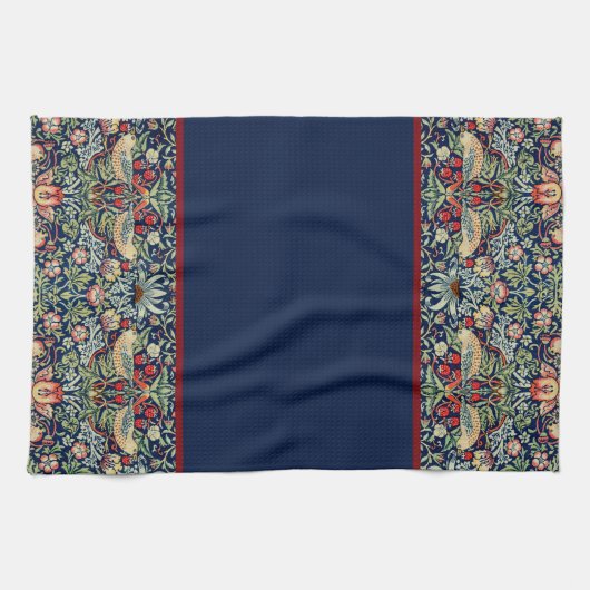 Strawberry Thief William Morris Kitchen Towel Theedoek (Horizontaal)