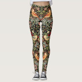 Strawberry Thief WIlliam Morris Leggings (Voorkant)