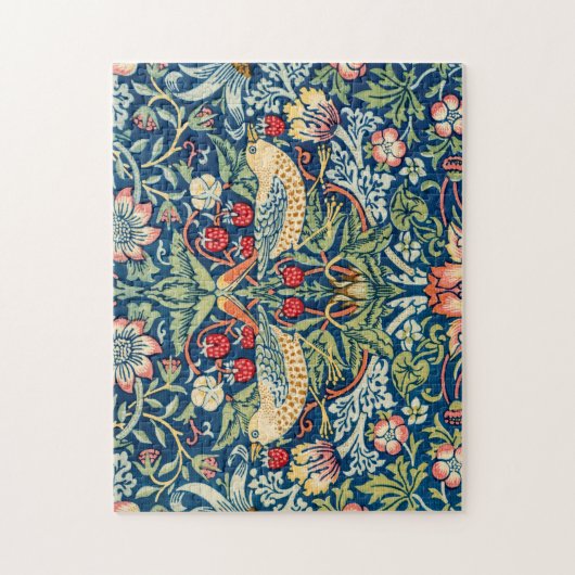 Strawberry Thief William Morris Legpuzzel (Verticaal)