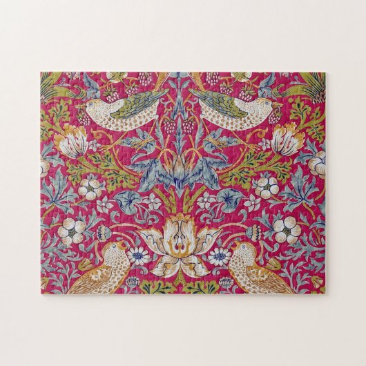 Strawberry Thief William Morris Legpuzzel (Horizontaal)