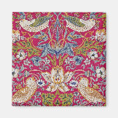 Strawberry Thief William Morris Magneet (Voorkant)