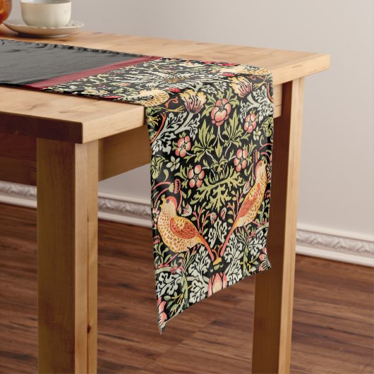 Strawberry Thief William Morris Medium Table Runne Medium Tafelloper (Voorbeeld)