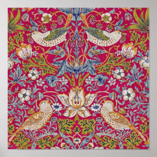 Strawberry Thief William Morris Poster