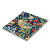 Strawberry Thief William Morris Tegeltje (Zijkant)