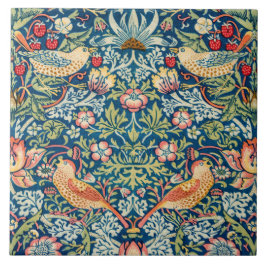 Strawberry Thief William Morris Tegeltje