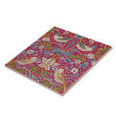 Strawberry Thief William Morris Tegeltje (Zijkant)