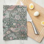 Strawberry Thief William Morris Theedoek (Quarter Fold)