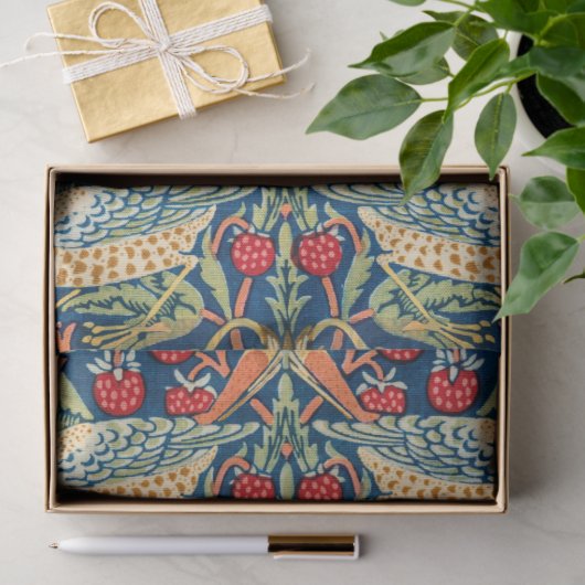 Strawberry Thief William Morris Tissuepapier (Geschenk)