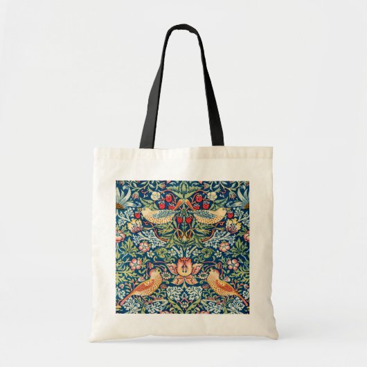 Strawberry Thief William Morris Tote Bag (Voorkant)