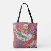 Strawberry Thief William Morris Tote Bag (Achterkant)