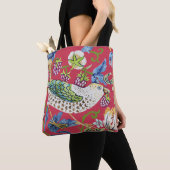 Strawberry Thief William Morris Tote Bag (Dichtbij)